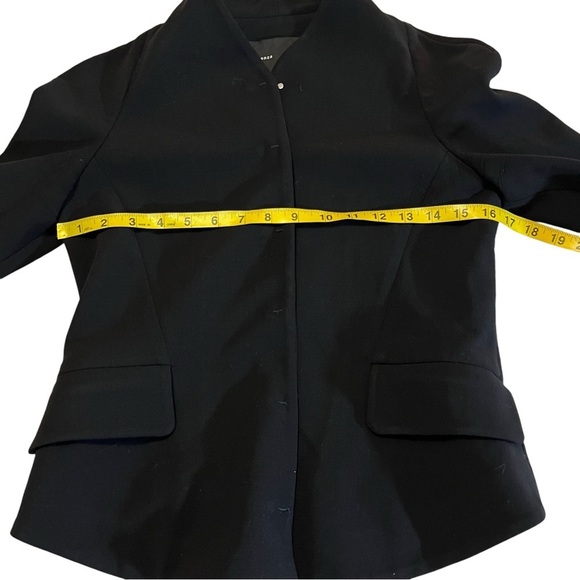 Proenza Schouler Wool Blend Blazer Made in Italy Black luxury old money - Picture 8 of 16